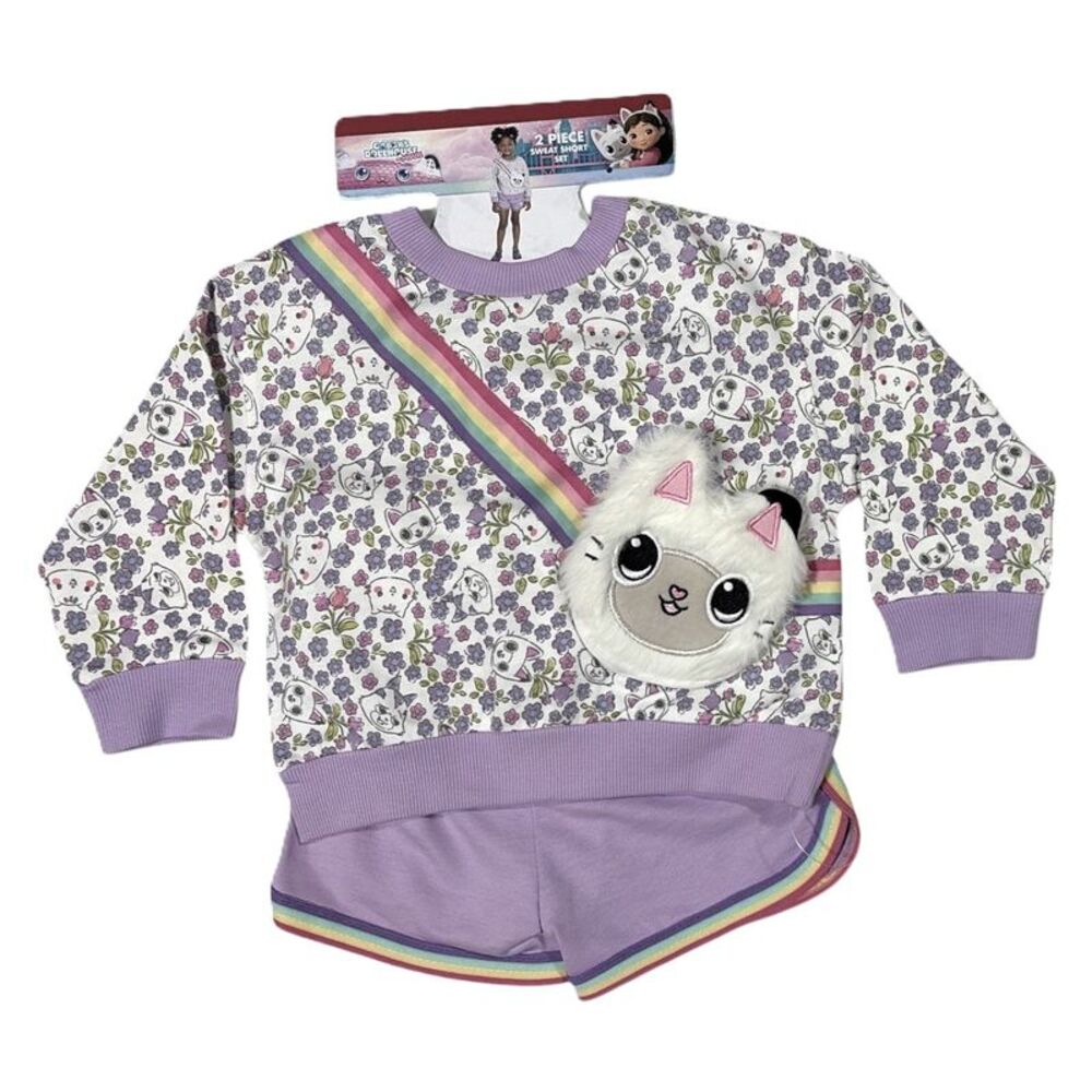 Gabby's Dollhouse - HIS International Toddler Girls Character Sweatshirt & Sweat